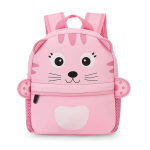 ZAINO ASILO SACCUCCIOLI LEBEZ - GATTO ROSA