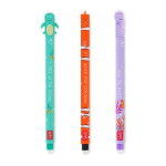 SET DI 3 PENNE GEL CANCELLABILI LEGAMI - ERASABLE PEN UNDER THE SEA