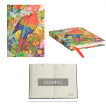 AGENDA 18 MESI PAPERBLANKS 2024/2025 MIDI- GIARDINO TROPICALE
