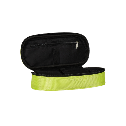 ASTUCCIO OVALE PORTAPENNE SEVEN - TECH LINE GIALLO FLUO