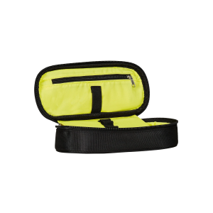 ASTUCCIO OVALE PORTAPENNE SEVEN - TECH LINE NERO