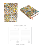 AGENDA 12 MESI 2025 PAPERBLANKS 