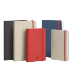 AGENDA SIMILPELLE CON CHIUSURA ELASTICO BRITISH STYLE 2025 INTEMPO - BLU