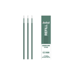 SET DI 3 REFILL INCHIOSTRO CANCELLABILE VERDE ITOTAL