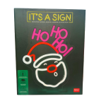 LAMPADA LED EFFETTO NEON LEGAMI - IT'S A SIGN - BABBO NATALE 