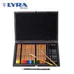 SCATOLA IN LEGNO SET DA DISEGNO TECNICA SECCA LYRA