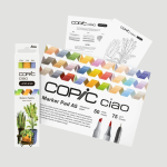 SET STARTER MARKER PAD+PENNARELLI COPIC CIAO - BOTANIC PALETTE