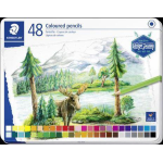 SET DI 48 MATITE COLORATE IN ASTUCCIO DI METALLO STAEDTLER 