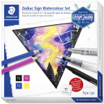 SET ACQUERELLABILE SEGNI ZODIACALI CON 6 ACCESSORI STAEDTLER