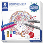SET DISEGNO BOHO CON 8 ACCESSORI STAEDTLER