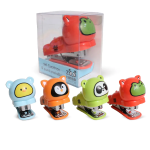 CUCITRICE MINI CON SOGGETTO TINTA UNITA ZOO - PANDA VESTITO DA RANA