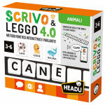 SCRIVO & LEGGO 4.0 - ANIMALI HEADU - 3-6 ANNI