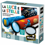 GIOCO LA LUCE E LE STELLE COSTRUISCI UN TELESCOPIO HEADU - 6-10 ANNI 