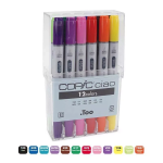 SET COPIC "CIAO MARKER"  DA 12 ASTUCCIO RIGIDO 