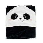 COPERTA CON CAPPUCCIO LEGAMI COSY HUGS - PANDA 