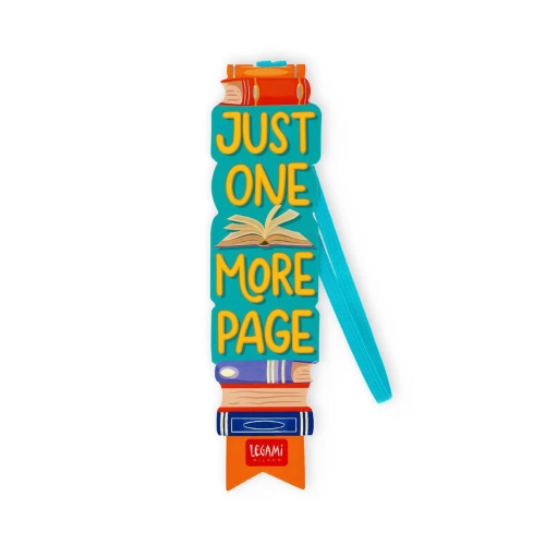 SEGNALIBRO ILLUSTRATO CON ELASTICO - BOOKMARK LEGAMI