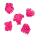 SET DI 5 FORMINE PER BISCOTTI - COOKIE TIME!