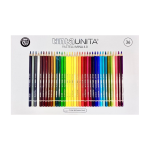 SCATOLA DA 36 MATITE COLORATE MINA MM.4.0TINTA UNITA POOL OVER 