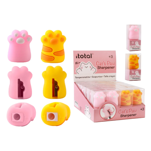TEMPERAMATITE A FORMA DI ZAMPETTA I TOTAL  - GIALLO 