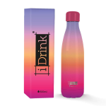 BORRACCIA I-TOTAL IN ACCIAIO INOX I-DRINK 500 ML