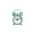 OROLOGIO SVEGLIA- MINI TICK TOCK- VINTAGE GREEN