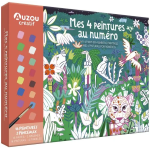 KIT PER DIPINGERE CON NUMERI - CREATIVAMENTE 