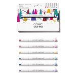 SET DA 6 MARKER COPIC ACREA - DEEP