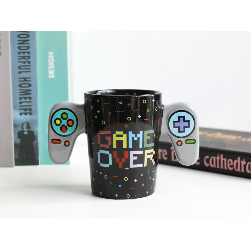TAZZA IN CERAMICA GAME OVER CONTROLLER ITOTAL