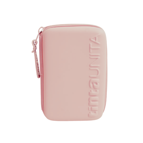 ASTUCCIO RIGIDO 1 ZIP ONE TIME TINTA UNITA - ROSA CIPRIA