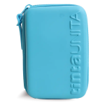 ASTUCCIO RIGIDO 1 ZIP ONE TIME TINTA UNITA - CELESTE