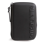 ASTUCCIO RIGIDO 1 ZIP ONE TIME TINTA UNITA - NERO