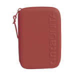 ASTUCCIO RIGIDO 1 ZIP ONE TIME TINTA UNITA - TERRACOTTA