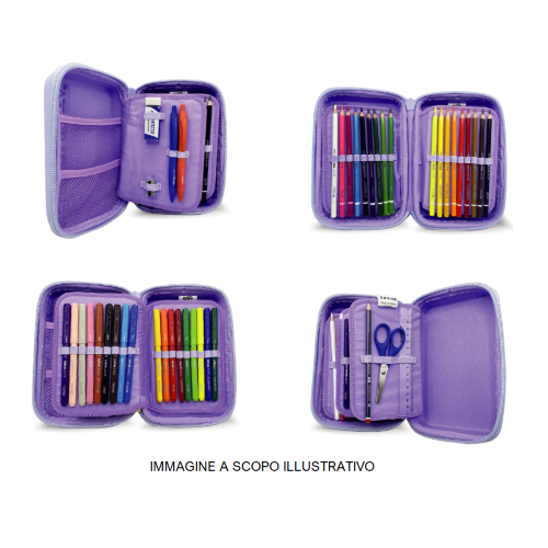 ASTUCCIO RIGIDO 1 ZIP ONE TIME TINTA UNITA - TERRACOTTA