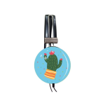 CUFFIA REGOLABILE CON MICROFONO I TOTAL - CACTUS