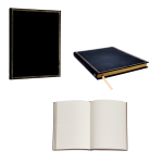 TACCUINO ULTRA 230X180MM A RIGHE - BLACK EDITION