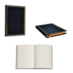 TACCUINO MIDI 130X180MM 1 RIGO - BLACK EDITION
