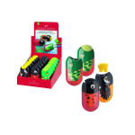 TEMPERAMATITE ERGONOMICO 2 FORI CON GOMMA FABER CASTELL - ANIMALS