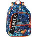ZAINO ORGANIZZATO COMIX BRIGHT BLU