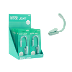 LUCE DA LETTURA LED I-TOTAL CON PINZA VERDE PASTELLO