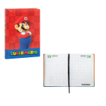 DIARIO NON DATATO IMBOTTITO 12 MESI- SUPER MARIO
