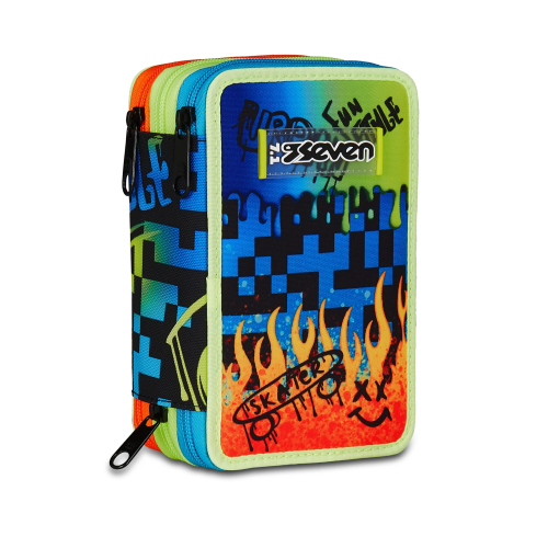 ASTUCCIO ORGANIZZATO SEVEN 3 ZIP BOY