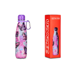 BORRACCIA IN ACCIAIO INOX SEVEN DA 0,5 L - FARFALLE