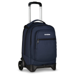 ZAINO TROLLEY INVICTA PLUG PLAIN - BLU