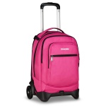 ZAINO TROLLEY INVICTA PLUG PLAIN - ROSA