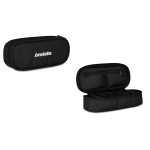 ASTUCCIO LIP PLAIN INVICTA PENCIL BAG - LINEA SHINE CON GLITTER - NERO