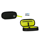 ASTUCCIO OVALE SEVEN ROUND PLUS TECH LINE - NERO
