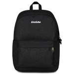 ZAINO CARLSON PLAIN BACKPACK INVICTA - NERO GLITTER