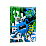 DIARIO AGENDA 10 MESI DATATO SJ GANG BOY 2025/ 2026 - MONSTER BLU 