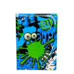 DIARIO AGENDA 10 MESI DATATO SJ GANG BOY 2025/ 2026 - MONSTER VERDE 