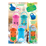 BORRACCIA  DA 0,550 L TINTA UNITA KIDS - DRAGO